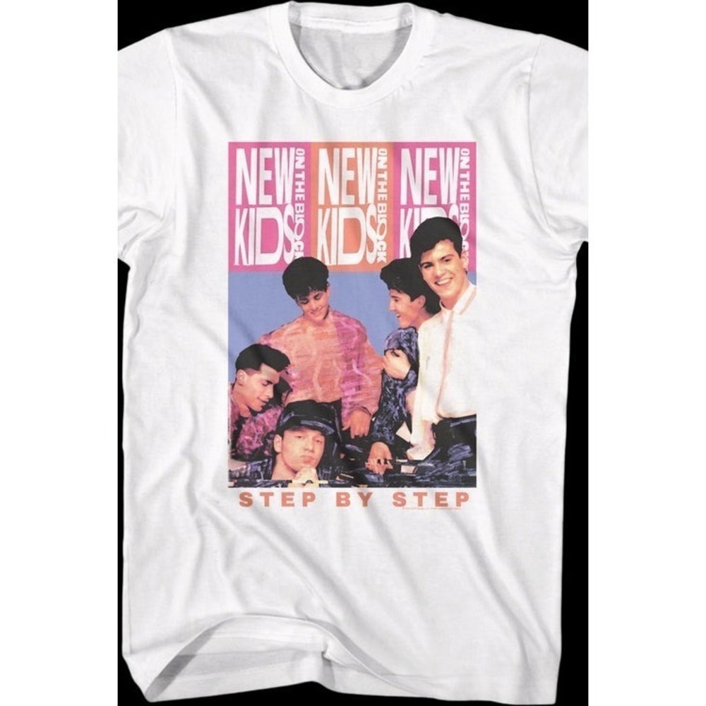 Step By Step New Kids On The Block Unisex Tshirt Gift For Fan